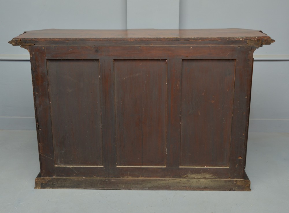Stunning Italian Figural Carved Walnut Sideboard  View XVI