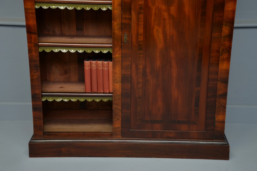 Elegant Victorian Mahogany Bookcase View III