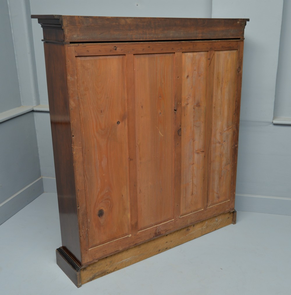 Elegant Victorian Mahogany Bookcase View VIII