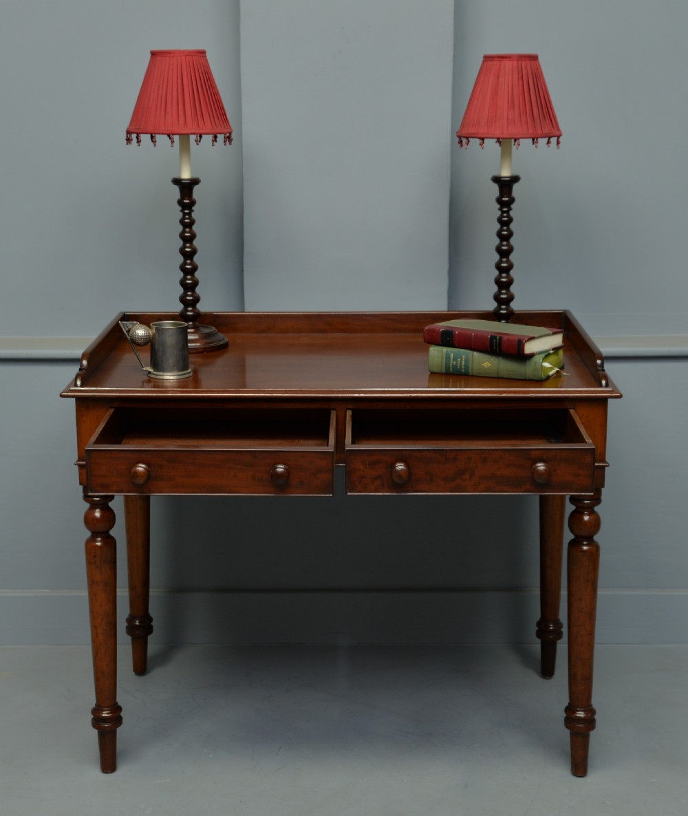 Victorian Mahogany Writing Table View II