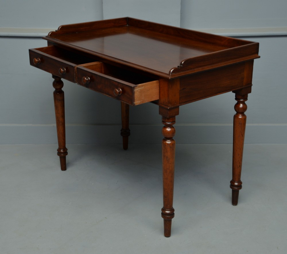 Victorian Mahogany Writing Table View V