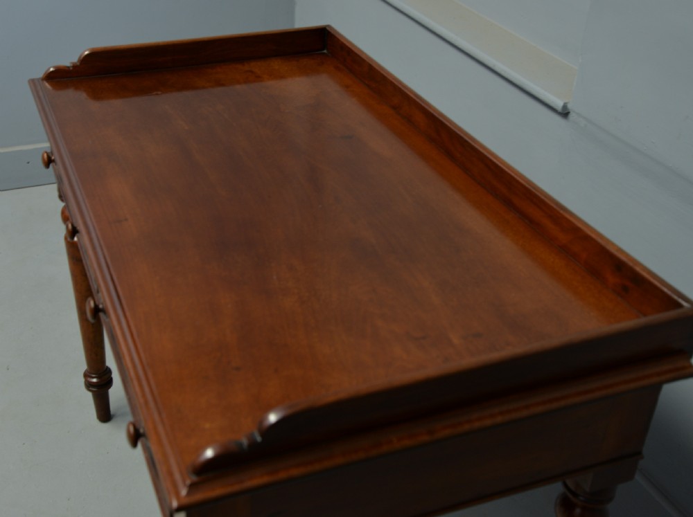 Victorian Mahogany Writing Table View VI