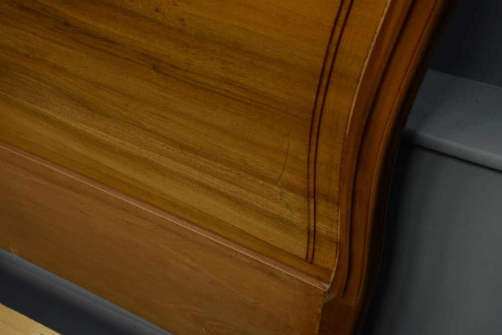 Pretty Pair Of French Rococo Walnut Single Beds View XII