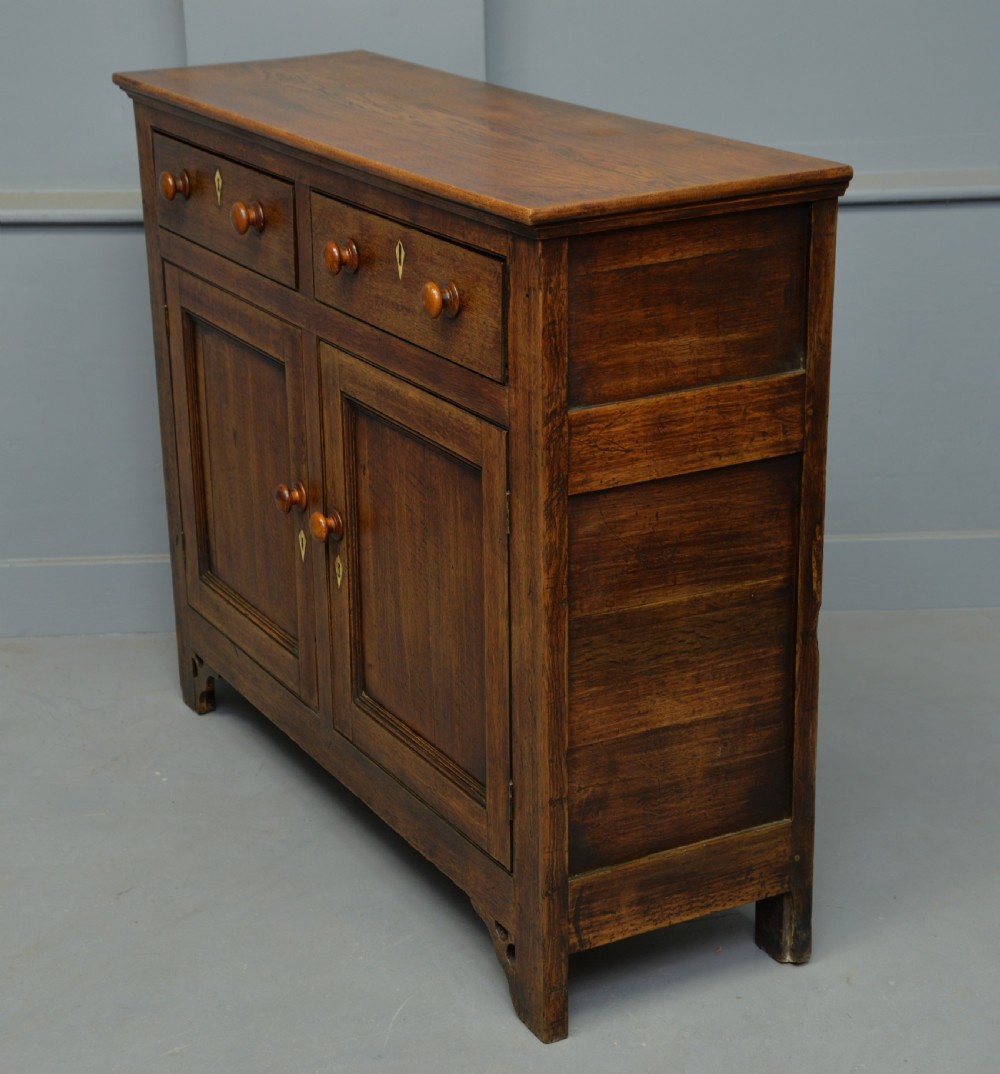 Georgian Oak Sideboard Dresser View VI