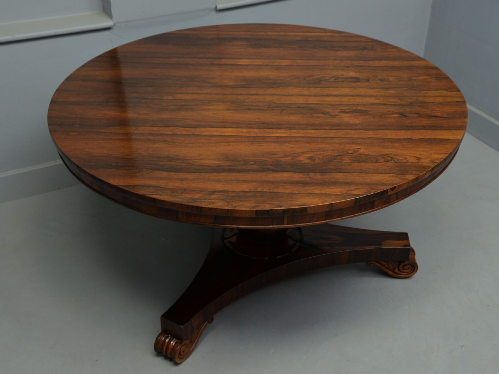William IV Rosewood Breakfast Dining Table View II