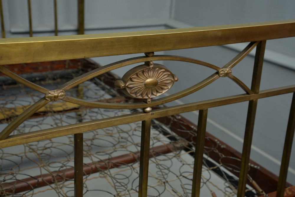 1920s Staples & Co All Brass Double Bed- Completely Original View VI