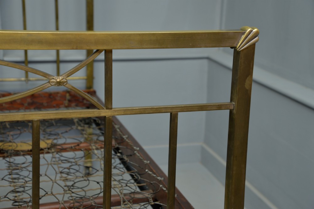 1920s Staples & Co All Brass Double Bed- Completely Original View VIII