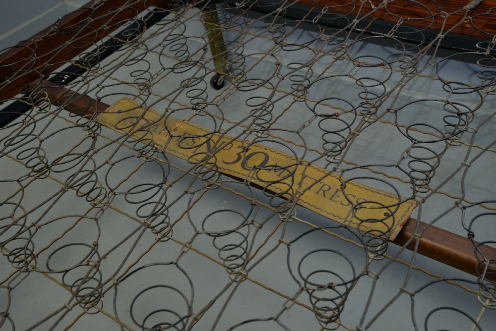1920s Staples & Co All Brass Double Bed- Completely Original View X