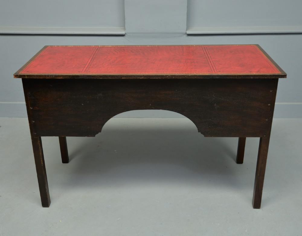 Edwardian Waring & Gillows Mahogany Desk Writing Table View X