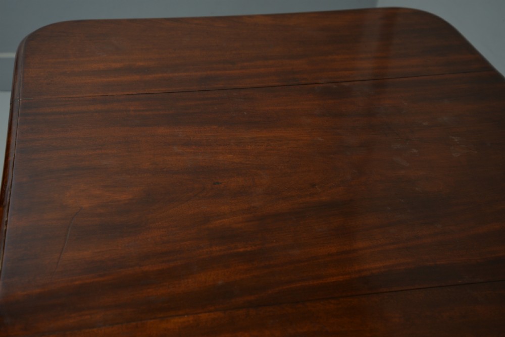 Regency Mahogany Drop-Leaf Table View VI