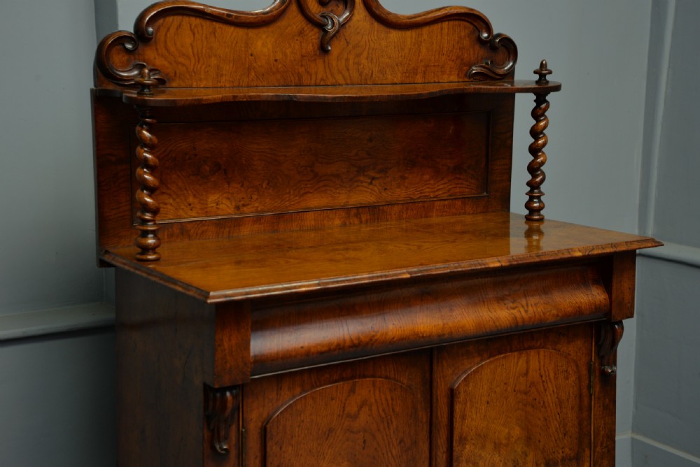 Elegant Victorian Walnut Chiffonier View IX