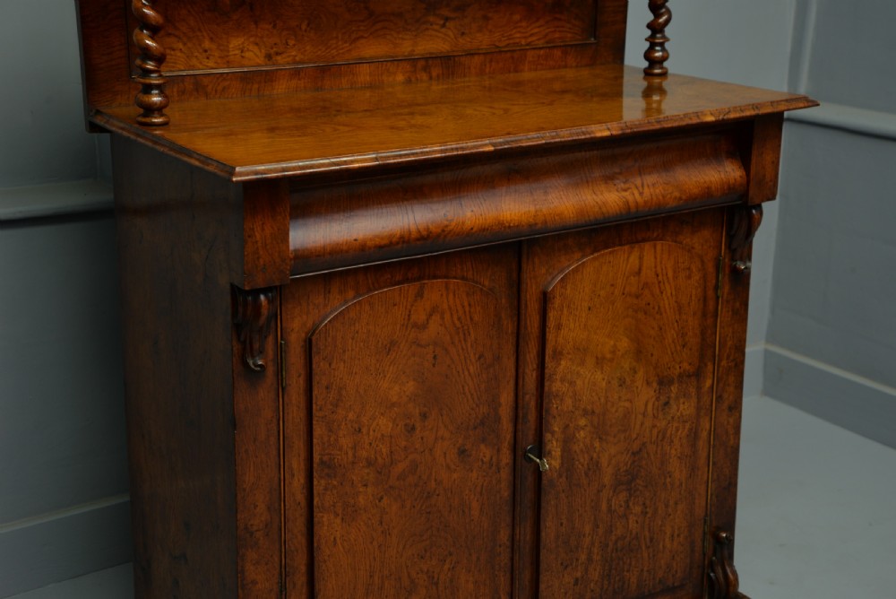 Elegant Victorian Walnut Chiffonier View X