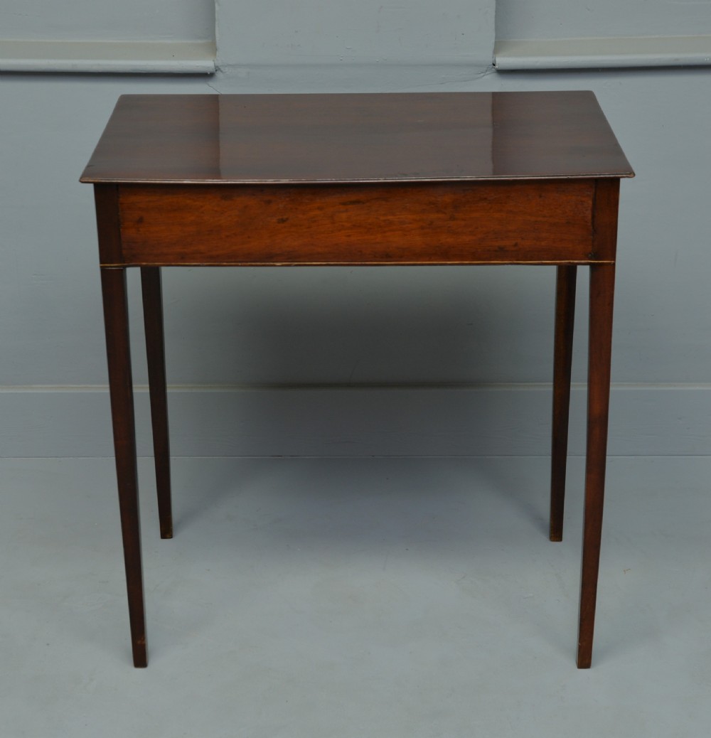 Elegant George III Mahogany Side Table View VII