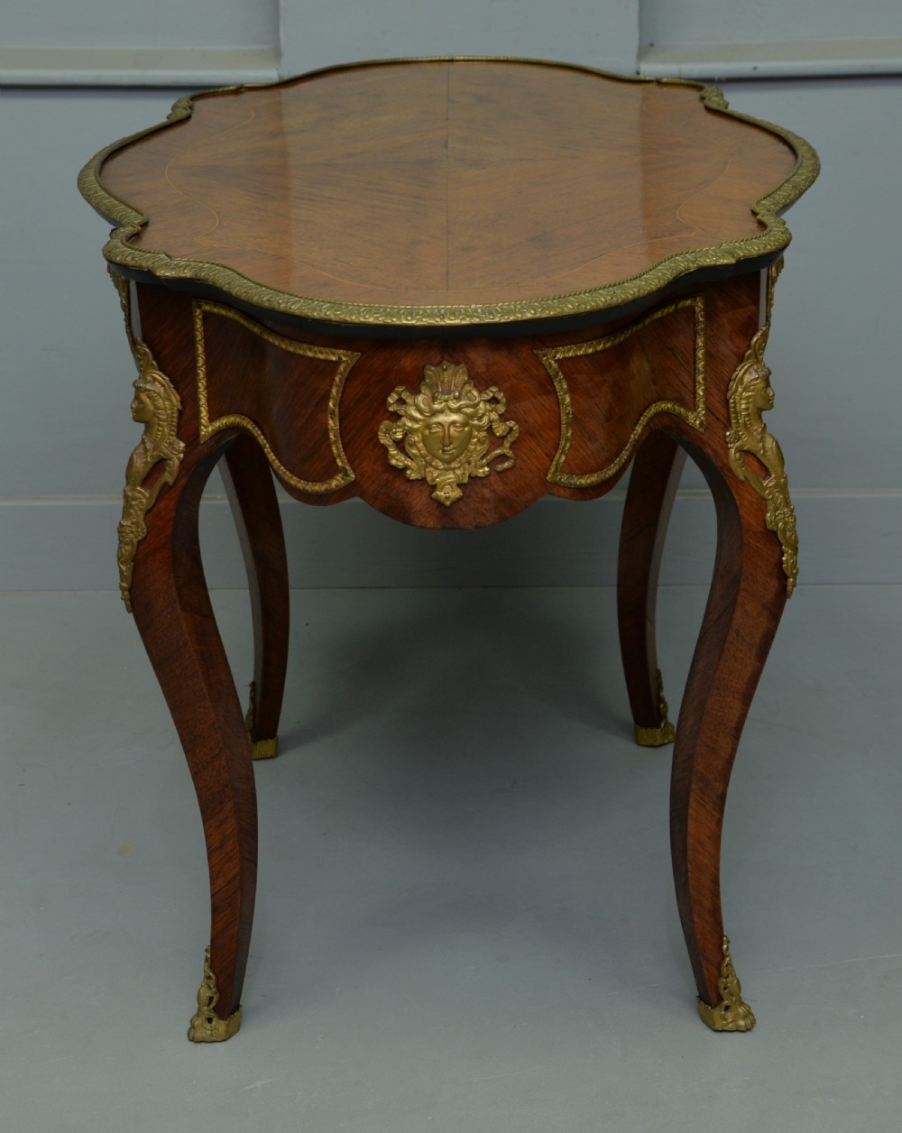 Late 19th Century Louis XV Style Kingwood Centre Table / Hall Table / Dressing Table View VI