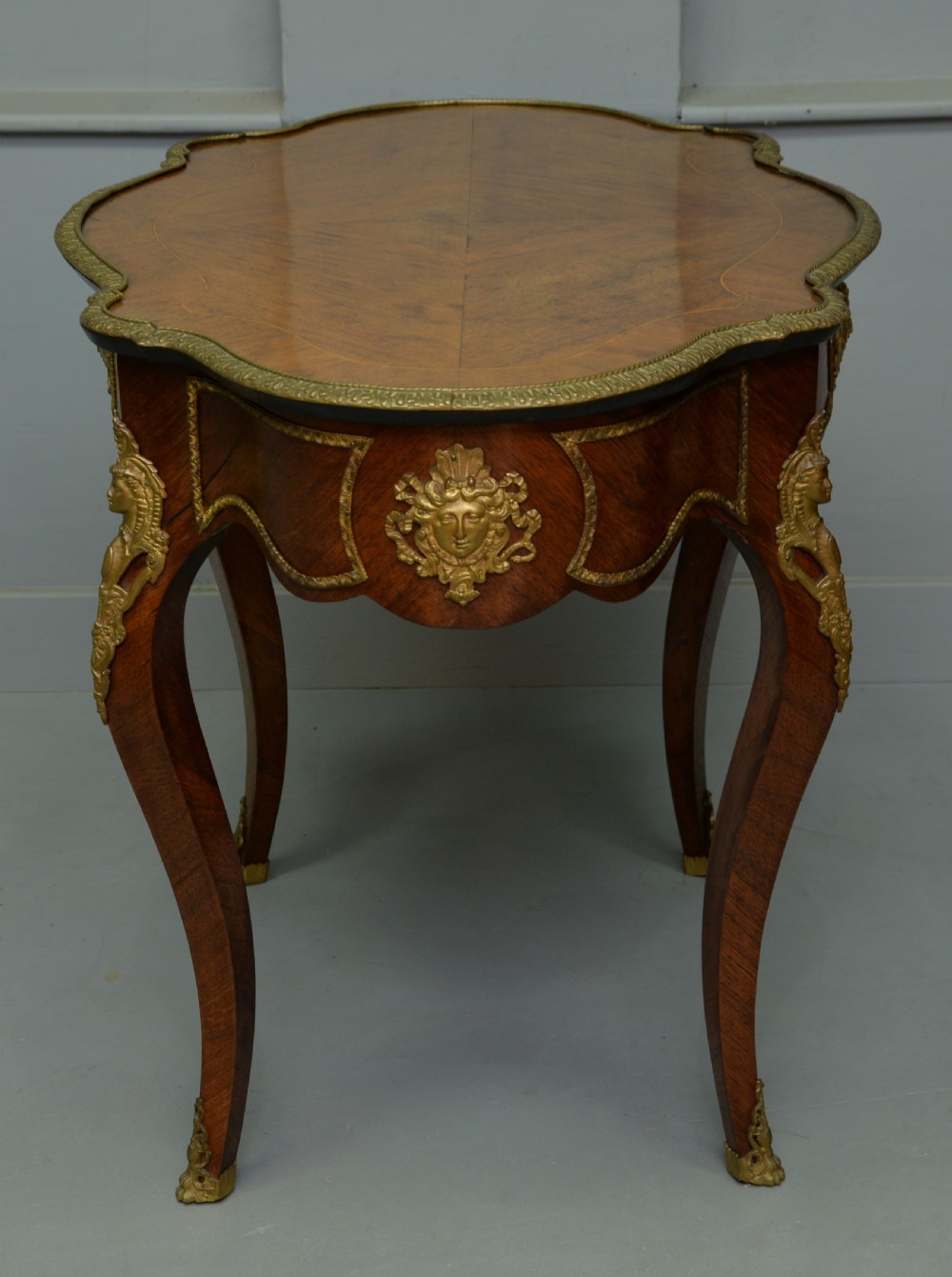 Late 19th Century Louis XV Style Kingwood Centre Table / Hall Table / Dressing Table View VIII