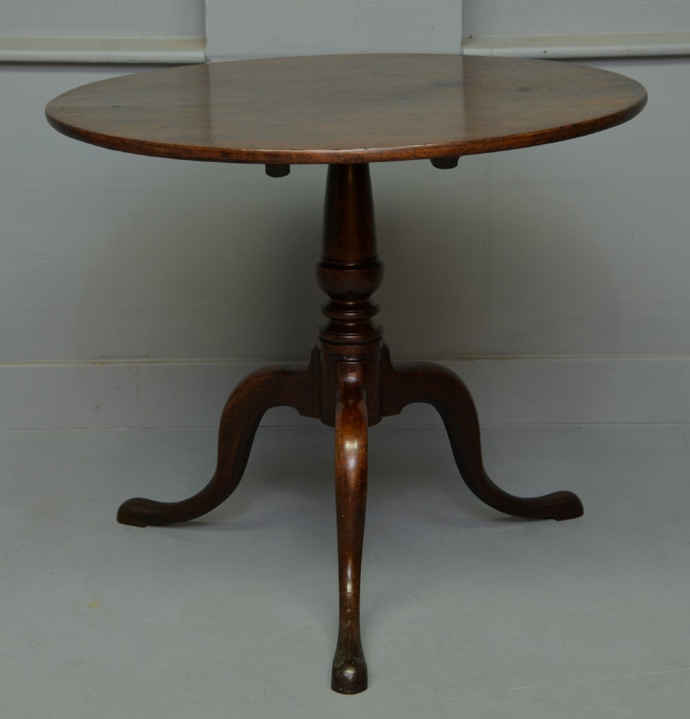 George II Mahogany Tilt-Top Breakfast / Supper Table View III