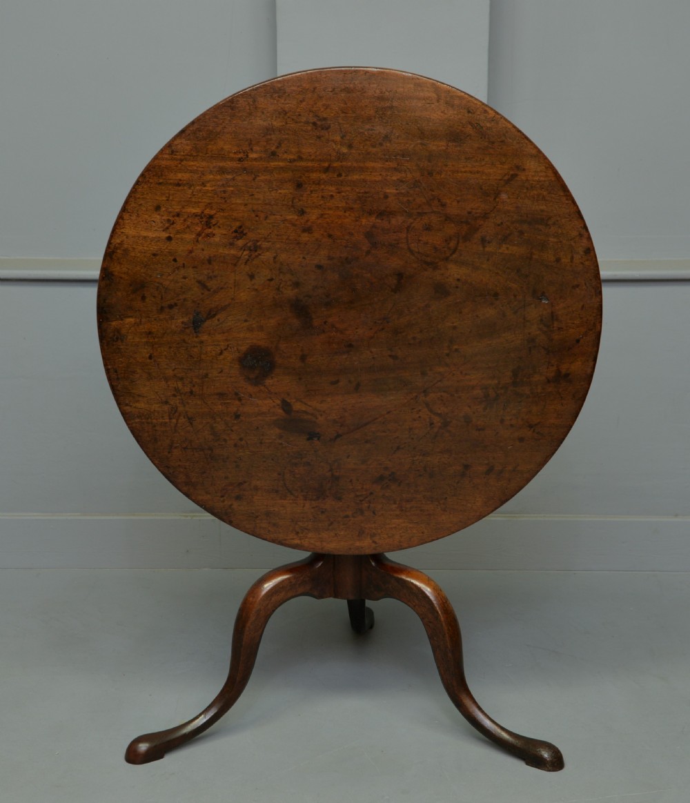 George II Mahogany Tilt-Top Breakfast / Supper Table View VI