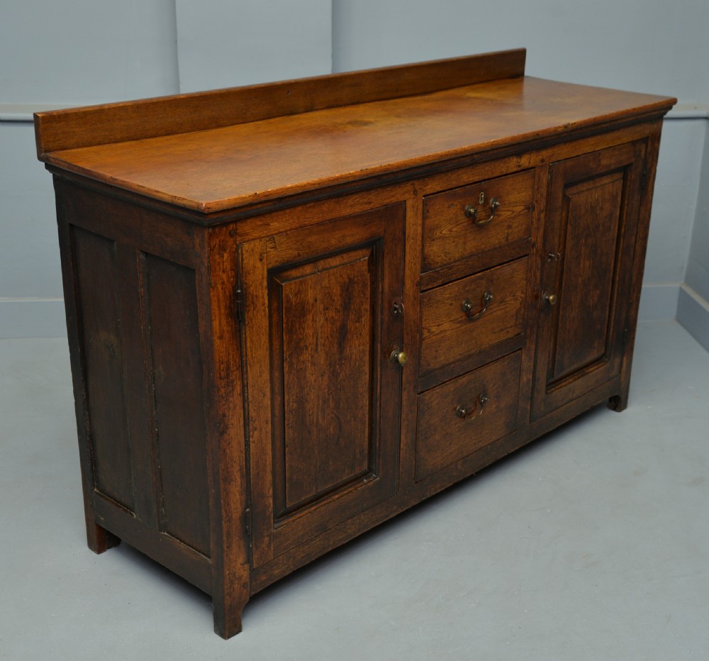 Georgian Solid Oak Sideboard / Dresser View IX