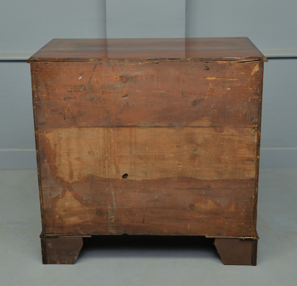 Georgian Medium Sized Mahogany Chest Of Drawers View XVI