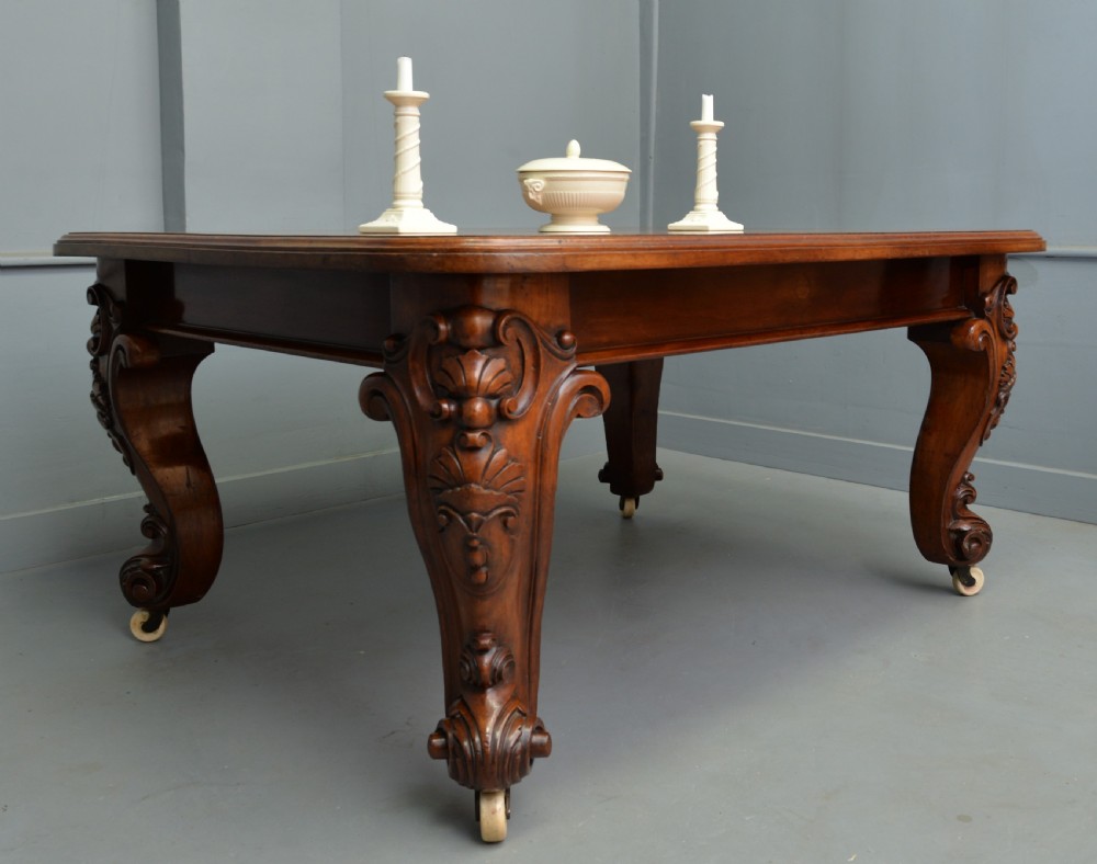 Victorian Mahogany Dining Table Seats 6 View VI