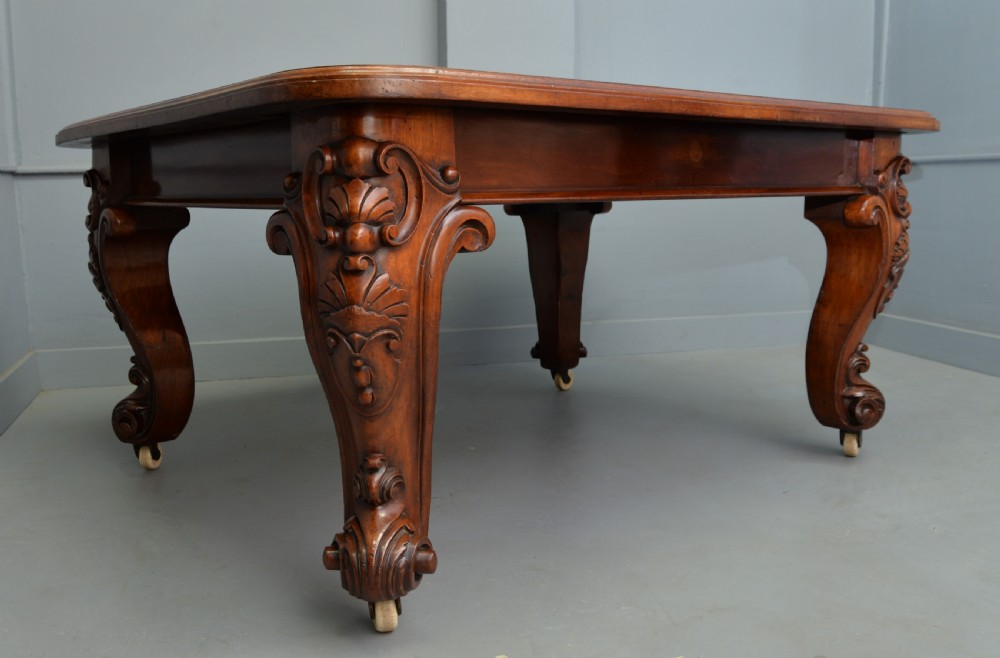 Victorian Mahogany Dining Table Seats 6 View VIII