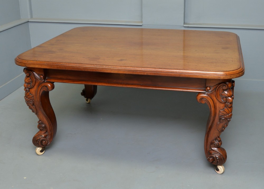 Victorian Mahogany Dining Table Seats 6 View IX