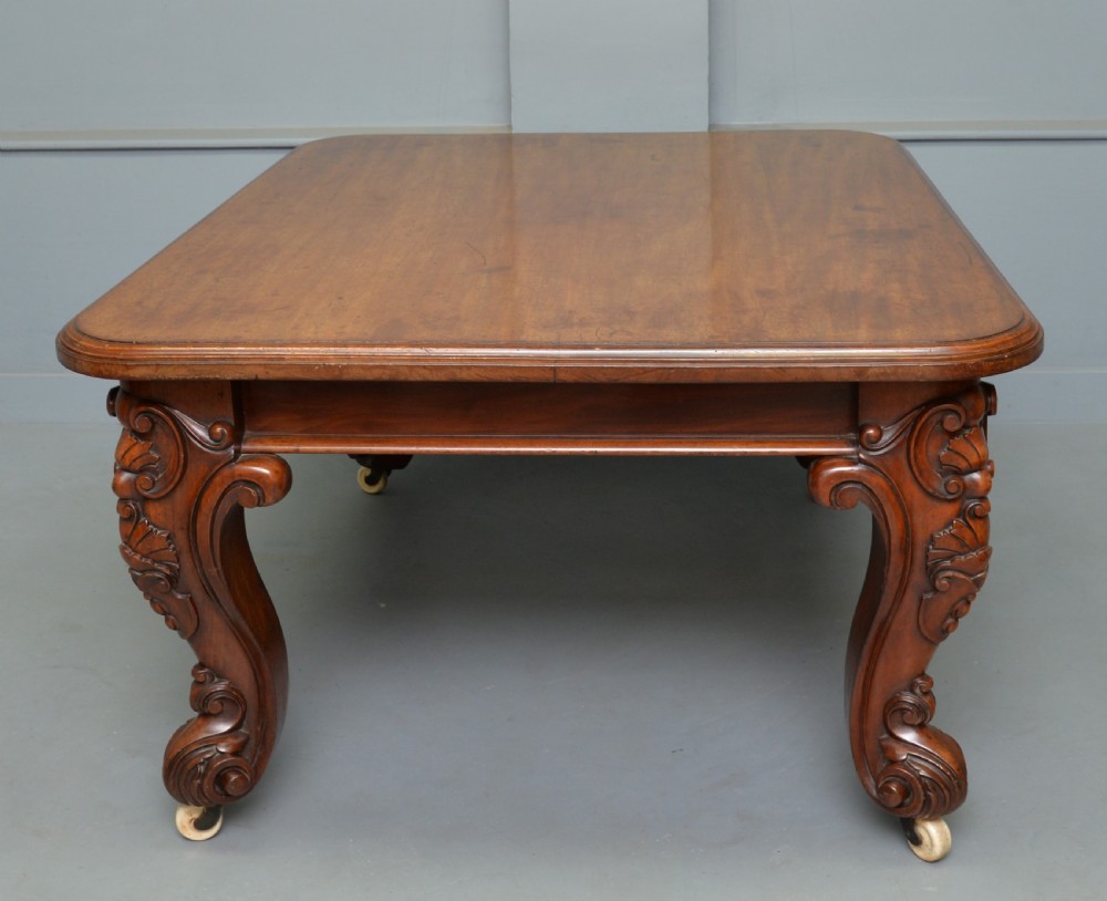 Victorian Mahogany Dining Table Seats 6 View XI