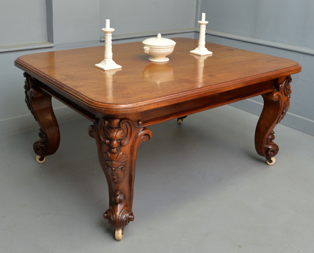 Victorian Mahogany Dining Table Seats 6 View XIII