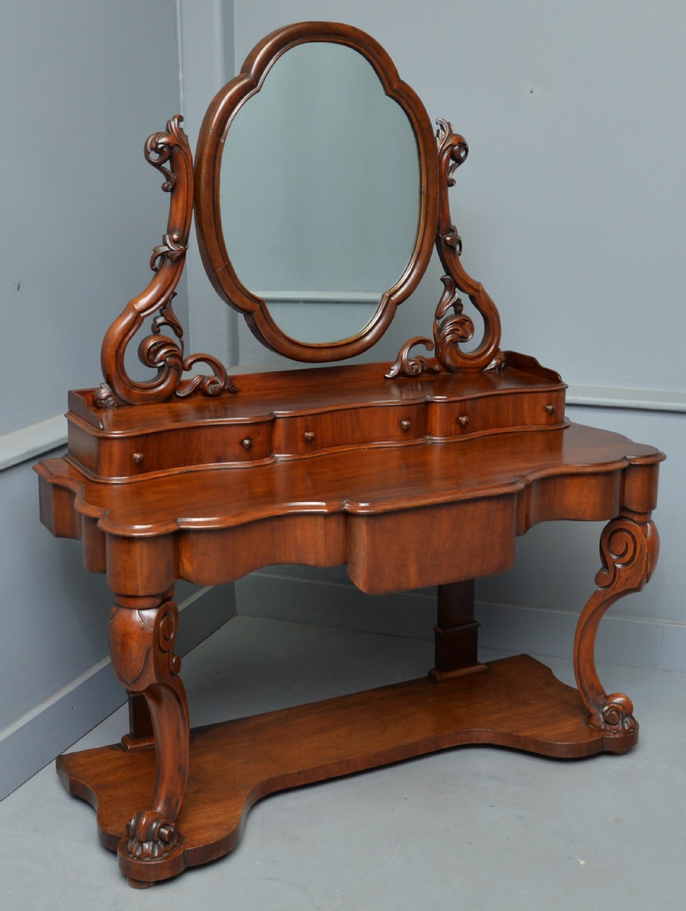 Victorian Mahogany Duchess Dressing Table