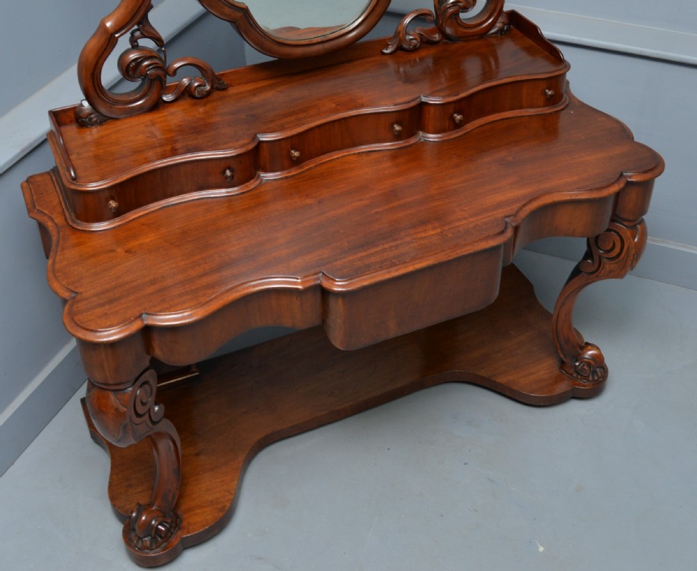 Victorian Mahogany Duchess Dressing Table View IX