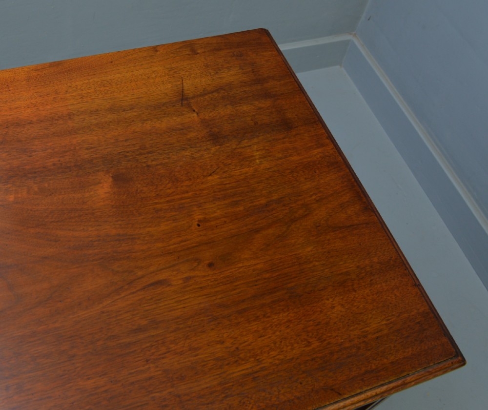 Victorian Burr Walnut Pedestal Desk View X