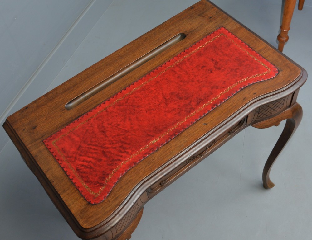 French Mahogany Writing Table View IX