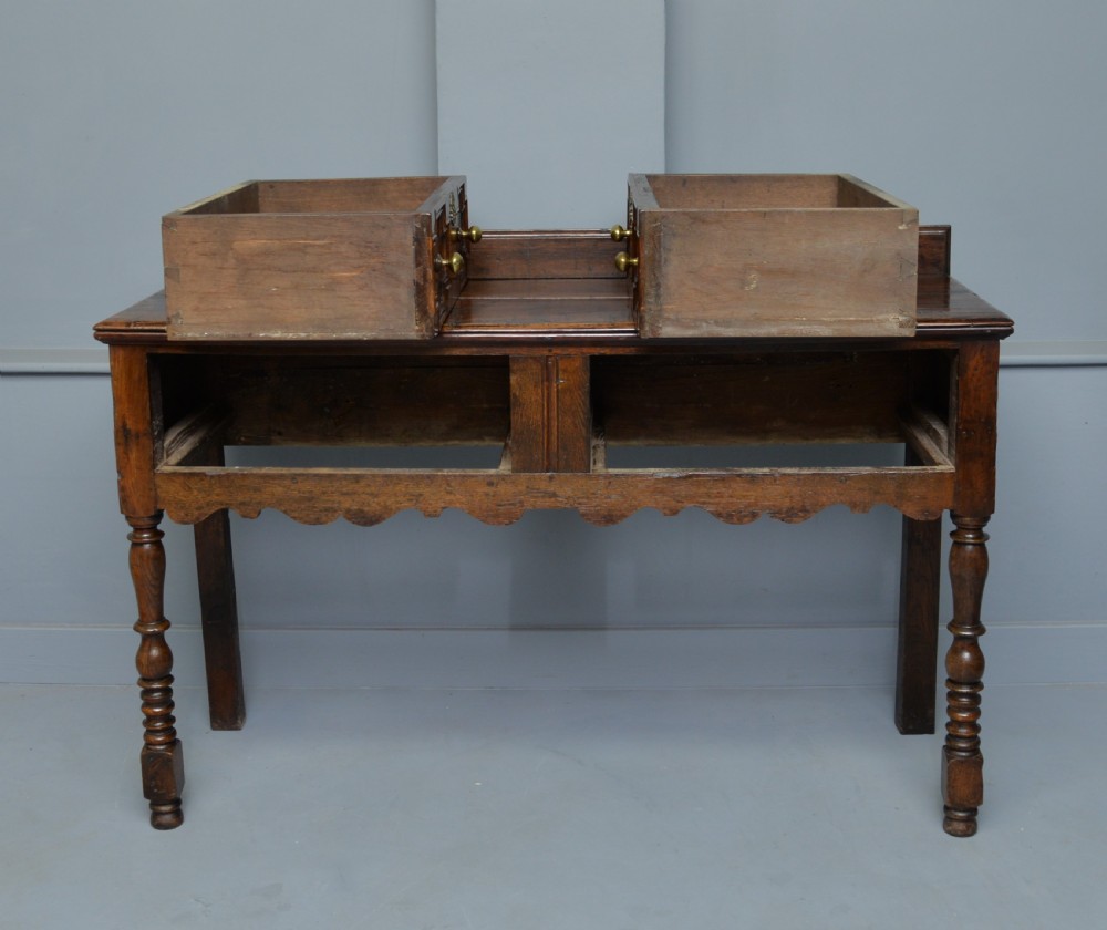 Charming 17th Century Small Oak Dresser View V