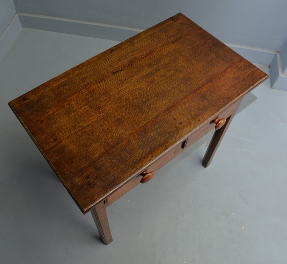 Georgian Oak Side Table View X