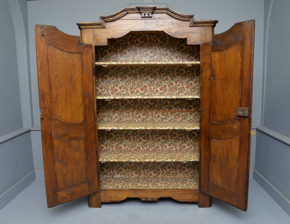 18thc French Walnut Armoire  View III