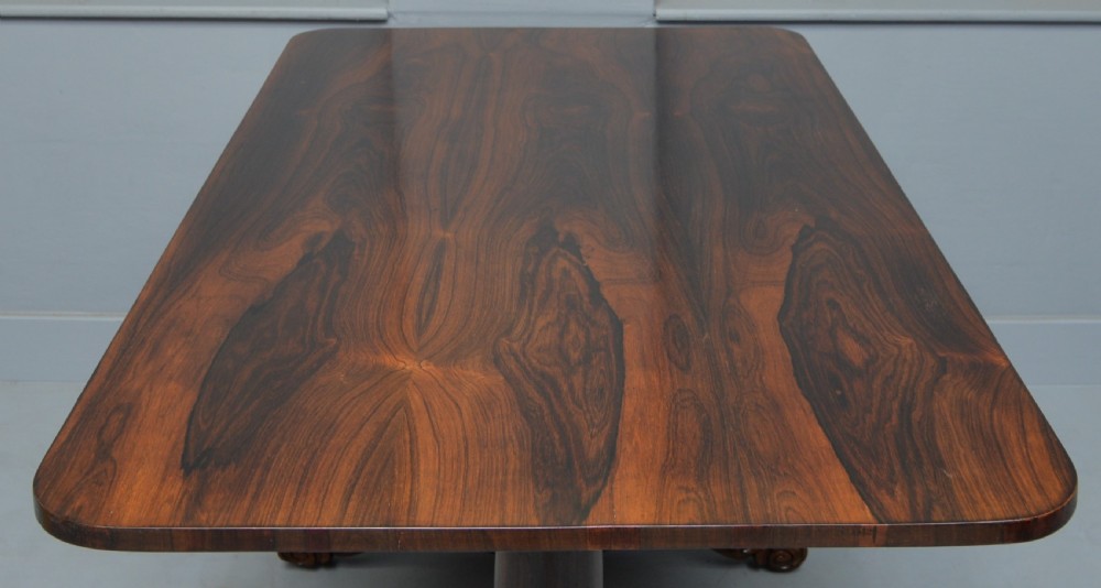 William IV Rosewood Library / Writing Table View XV