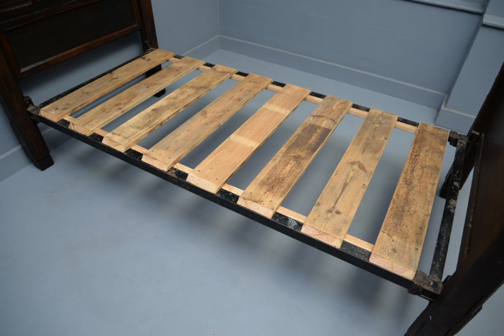 17th Century And Later Carved Oak Single Bed View VIII