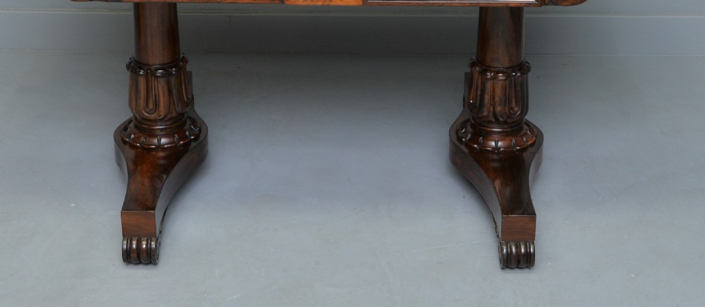 William IV Rosewood Library / Writing Table View VII