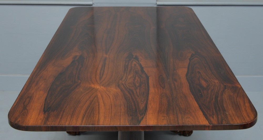 William IV Rosewood Library / Writing Table View XV