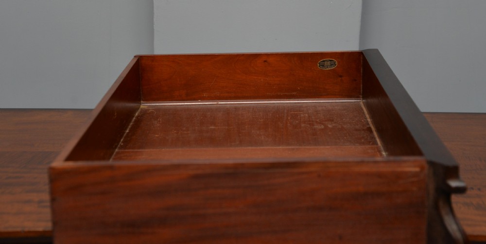 Maple & Co Mahogany Console Hall Table  View XII