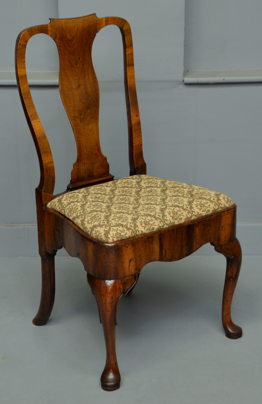 George II Walnut Side Chair c1730