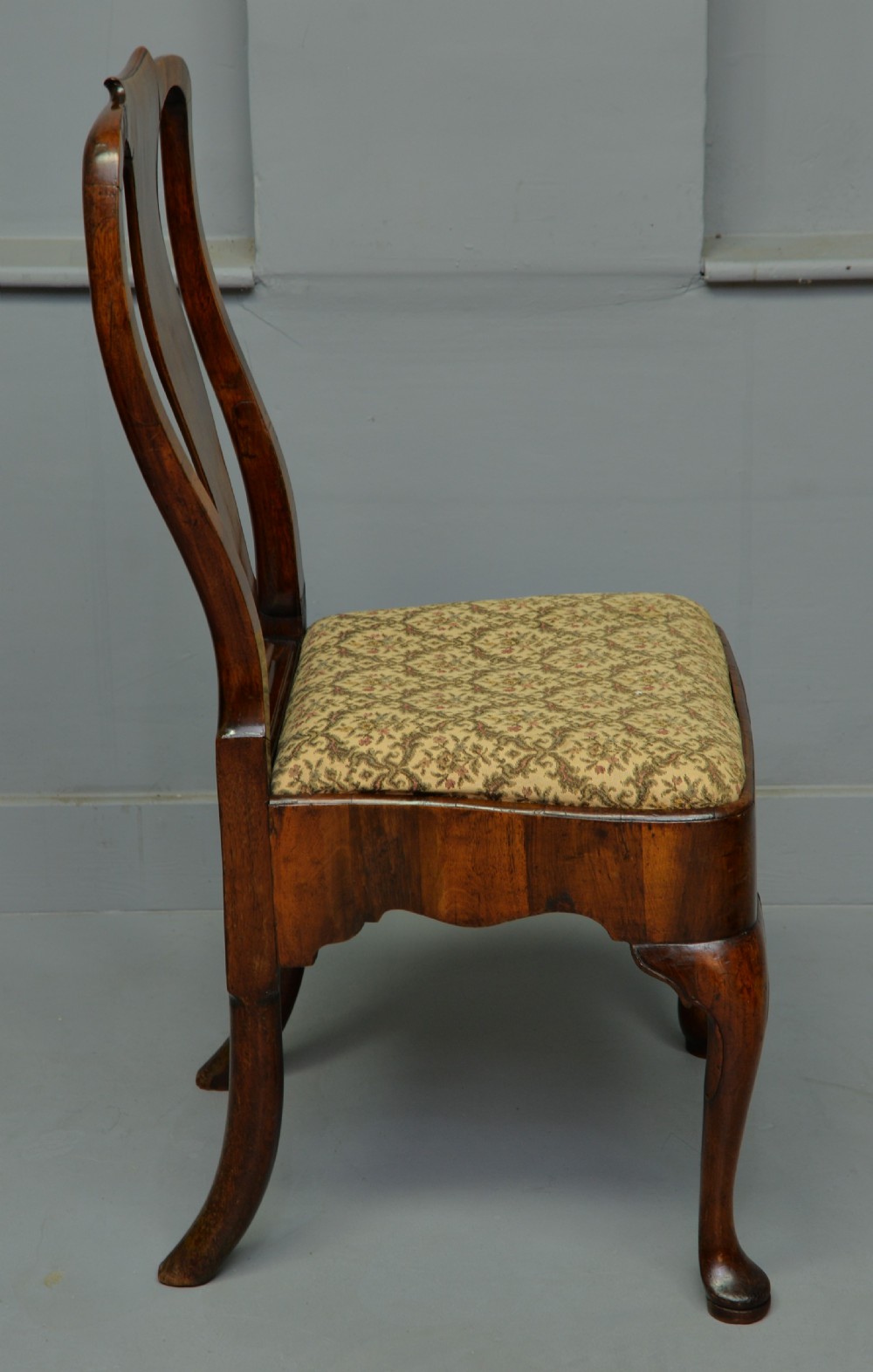 George II Walnut Side Chair c1730 View III