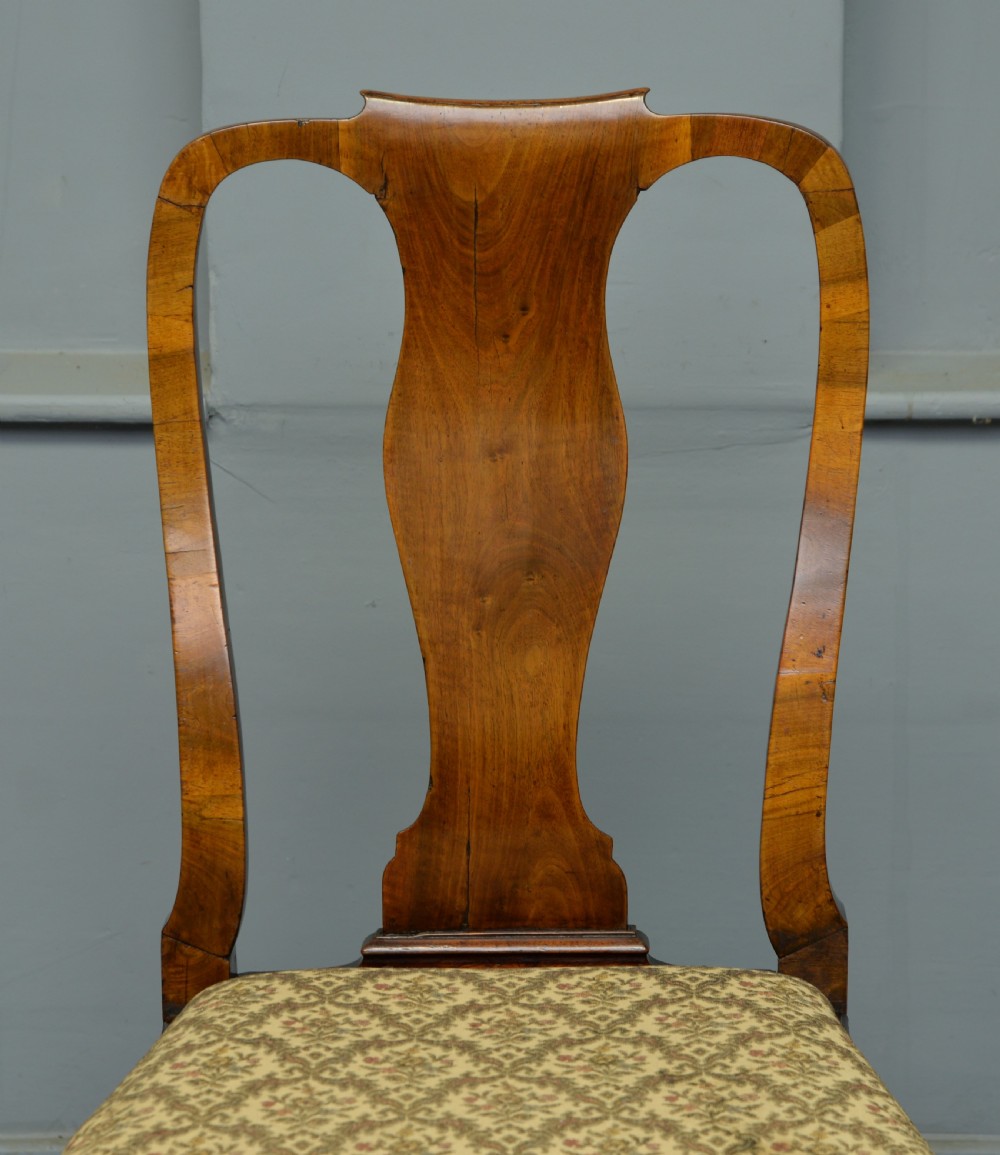 George II Walnut Side Chair c1730 View XI