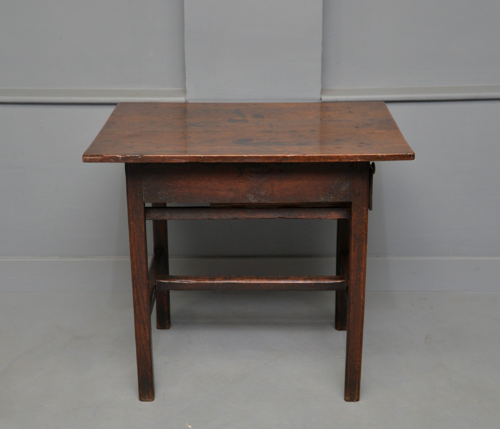 Georgian Country Oak Side Table View VII