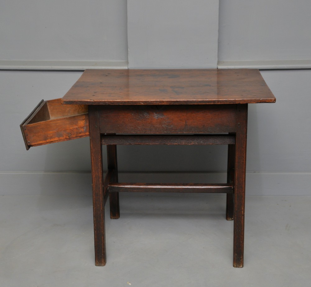 Georgian Country Oak Side Table View VIII