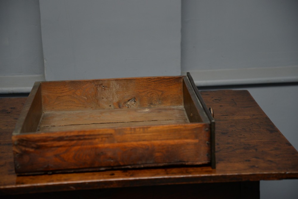 Georgian Country Oak Side Table View X