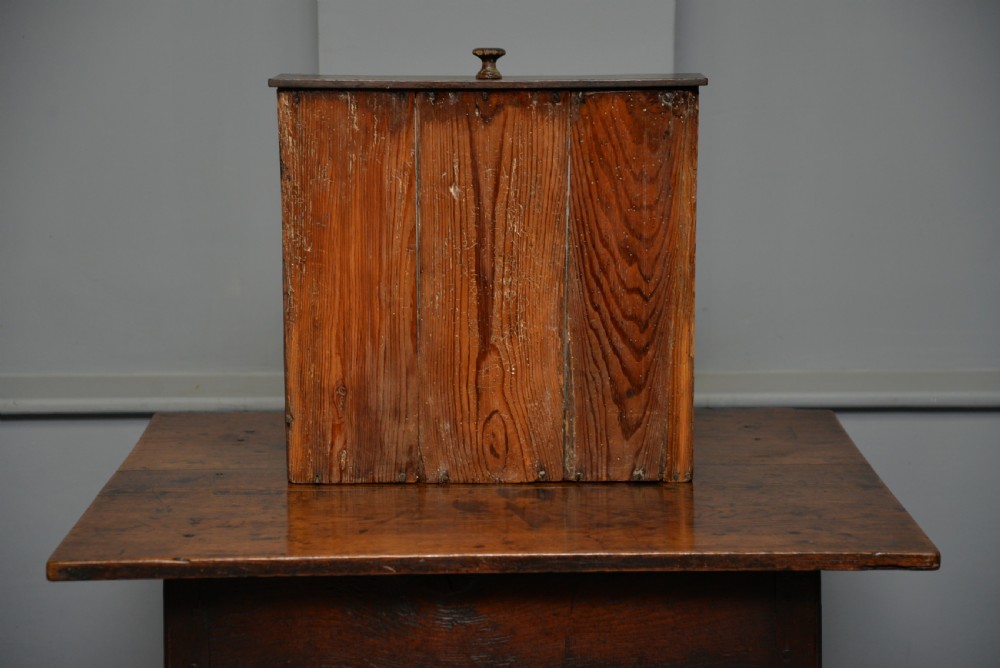 Georgian Country Oak Side Table View XI