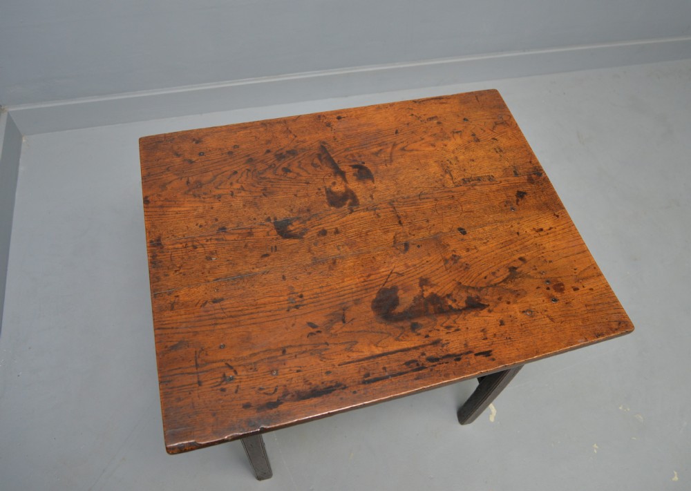Georgian Country Oak Side Table View XIV