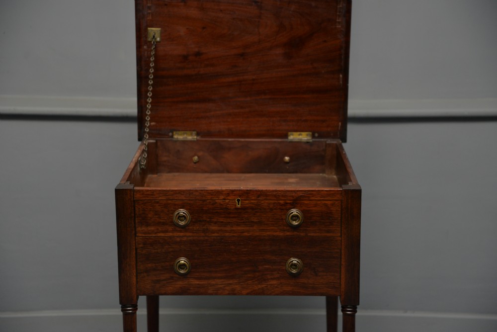 Regency Mahogany Adjustable Reading / Writing / Side Table View XII