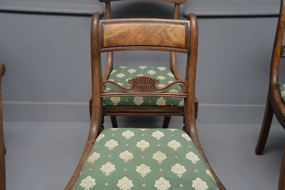 Harlequin Set Of Six Regency Rosewood And Mahogany Dining Chairs View IV